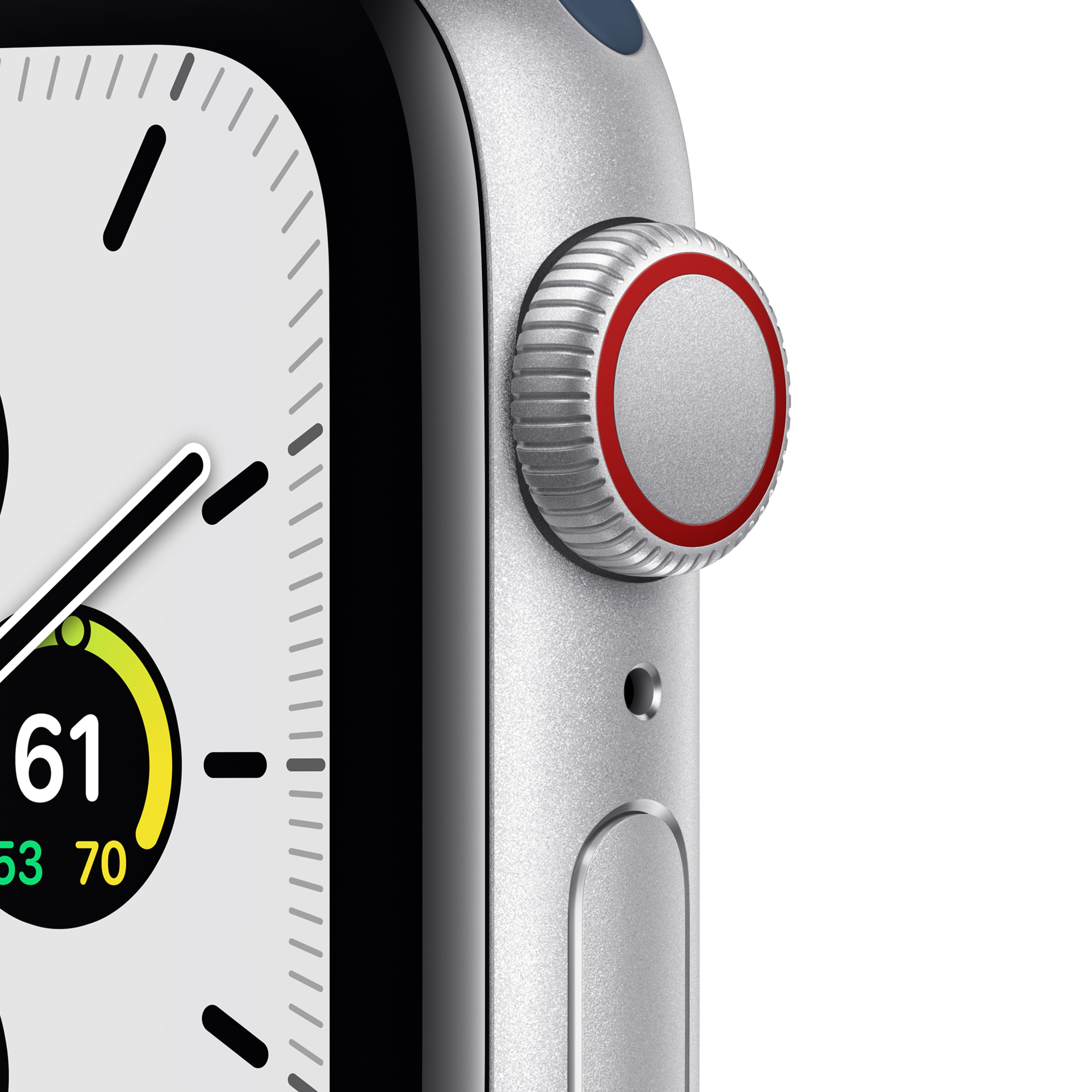 Apple Watch SE 40mm Silver Aluminum Abyss Blue Band