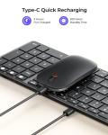 Rechargeable Bluetooth Keyboard and Mouse for Mac
