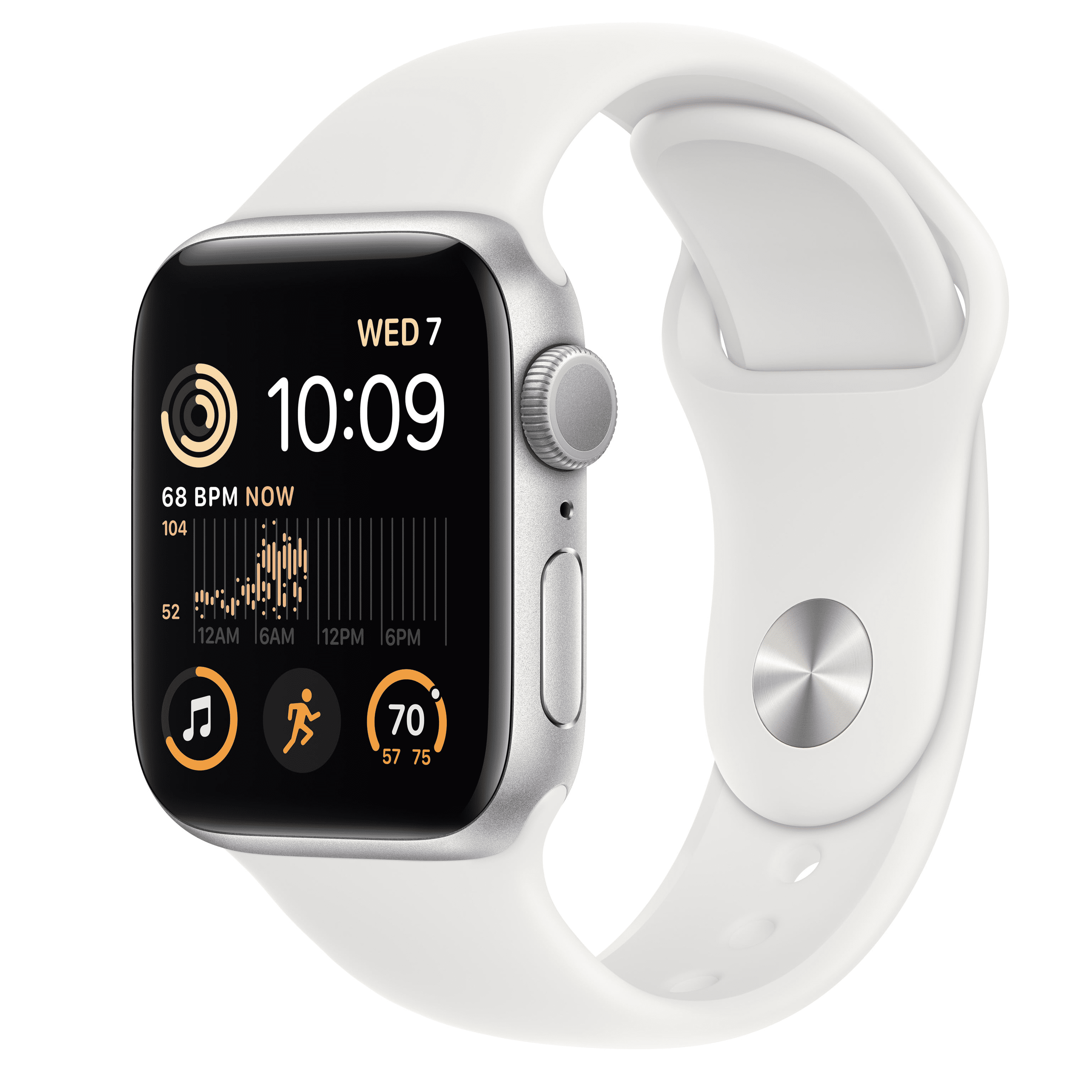 Apple Watch SE 2nd Gen 40mm Silver Aluminum