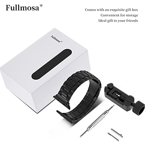 Stainless Steel Apple Watch Band with Case