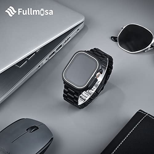 Stainless Steel Apple Watch Band with Case