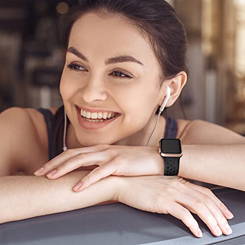 Lerobo Soft Silicone Sport Band for Apple Watch