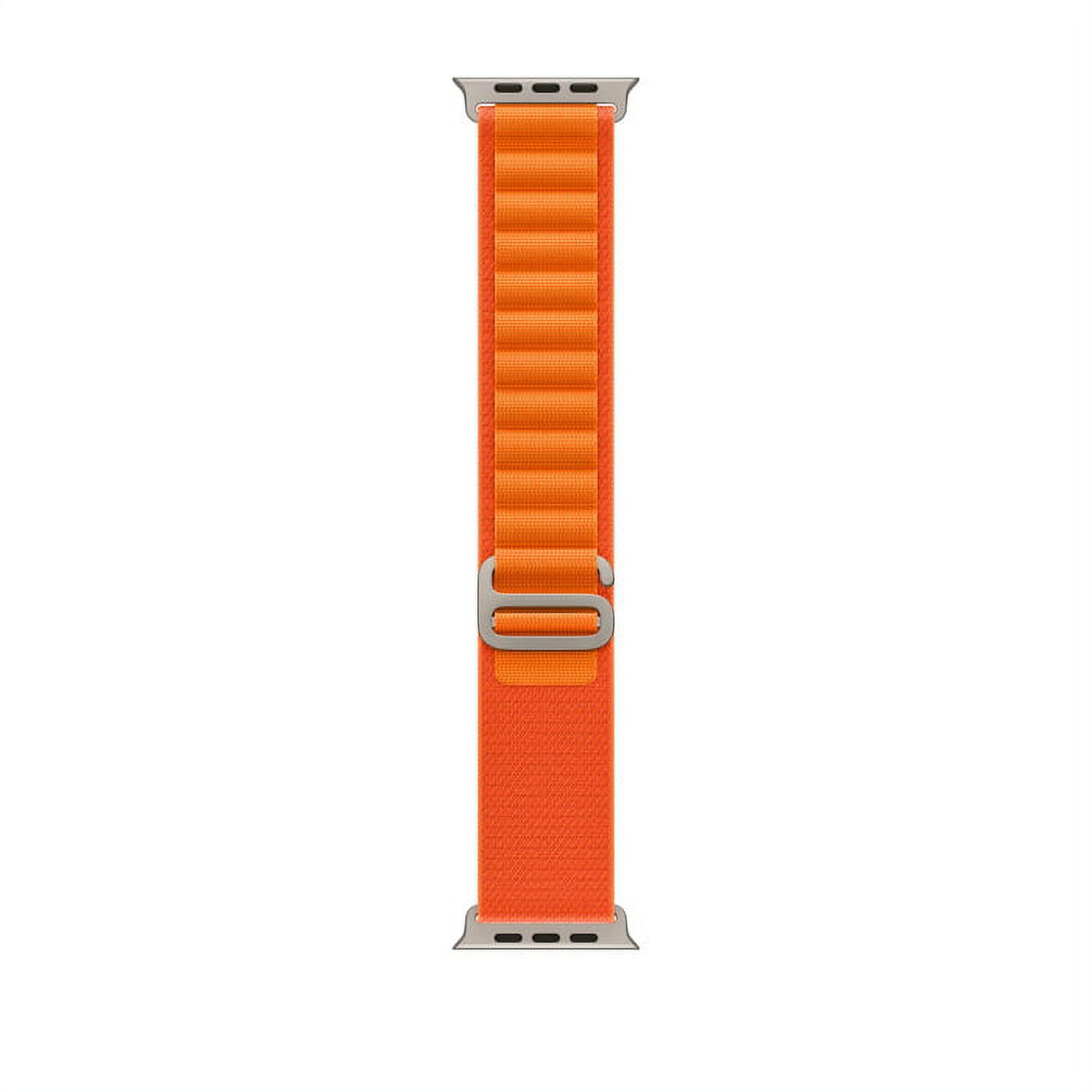 Apple Watch Ultra 49mm Titanium with Orange Loop
