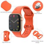 18-Pack Silicone Bands for Apple Watch Sizes