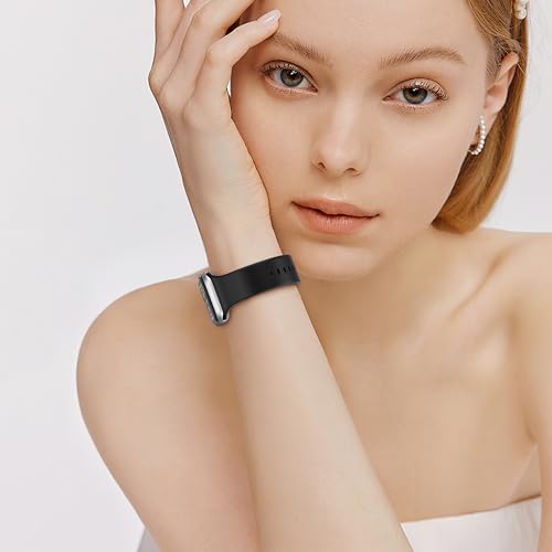 18-Pack Silicone Bands for Apple Watch Sizes