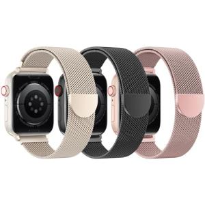 BELONGME 3-Pack Mesh Loop for Apple Watch