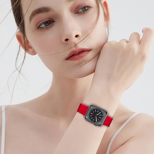 18-Pack Silicone Bands for Apple Watch Sizes