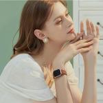 Floral Engraved Silicone Bands for Apple Watch