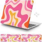 iCasso Pink Abstract Wave Case for MacBook Air 13