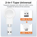 2024 Apple Watch Magnetic Portable Charger, Fast Charging