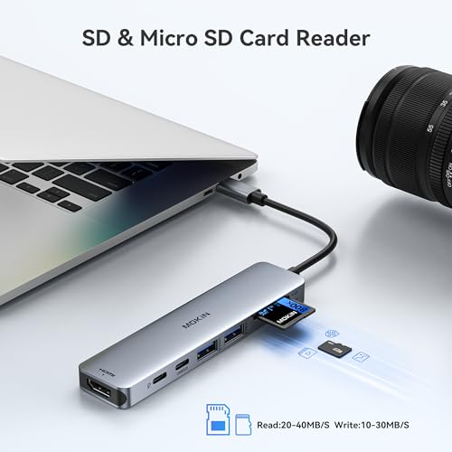 MOKiN 7-in-1 USB-C Hub for MacBook/Air