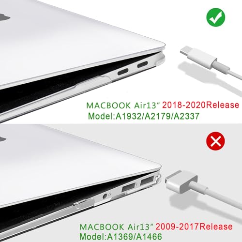 Clear Hard Shell Case for MacBook Air 13