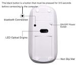 KLO Rose Gold Bluetooth Mouse for Mac Devices