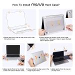 Transparent Hard Shell Case for MacBook Air 13