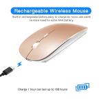 KLO Rose Gold Bluetooth Mouse for Mac Devices