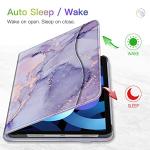 Lilac Marble Case for iPad Air 11-inch