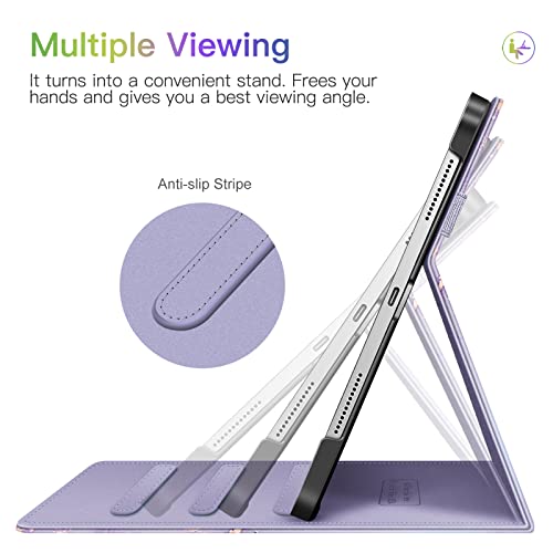 Lilac Marble Case for iPad Air 11-inch
