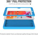 BMOUO Kids Case for iPad 10.2" - Blue