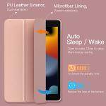 Slim Rose Gold iPad 10.2 Case with Stand