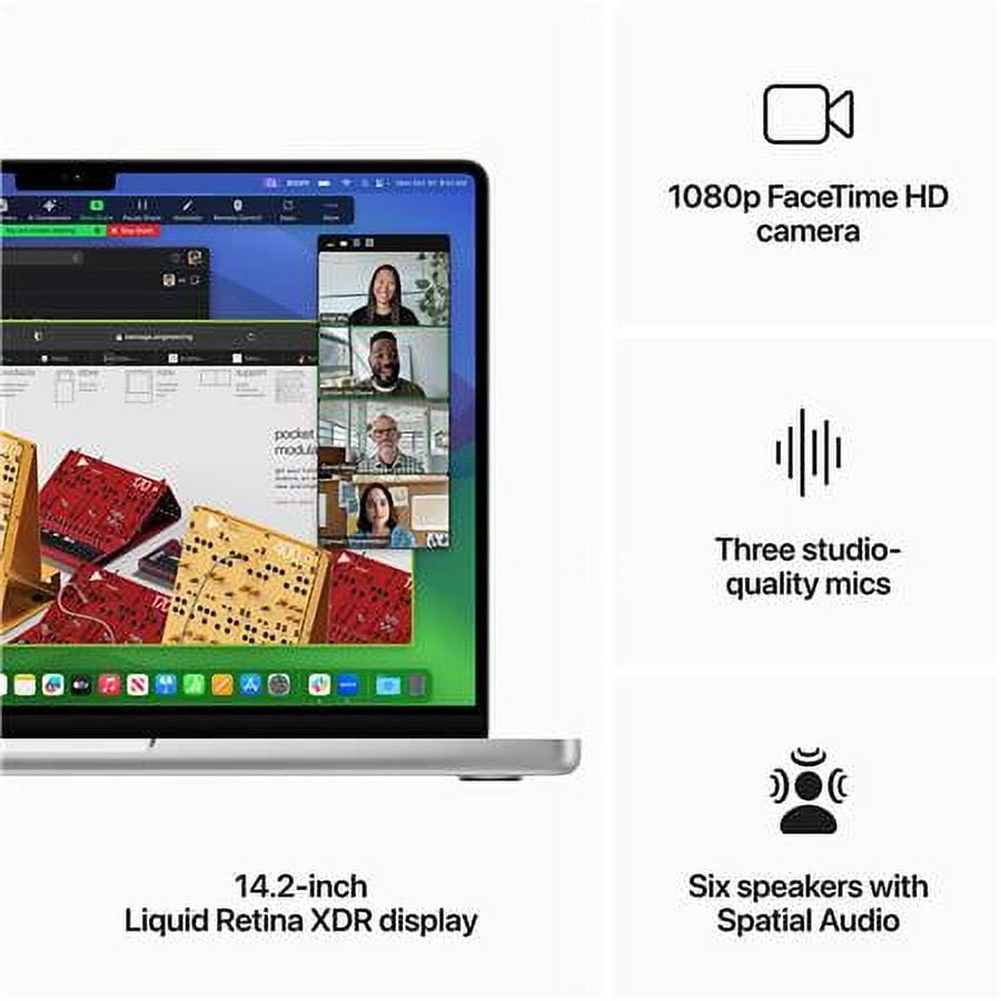 14" MacBook Pro with M3 Pro Chip, Silver