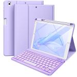 Hamile iPad Case with Detachable Backlit Keyboard