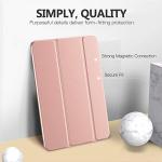 Moko Slim Stand Case for iPad 10.2 Rose Gold