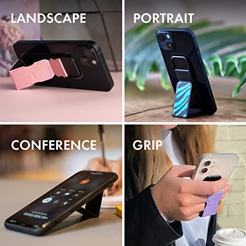 CLCKR Black Phone Stand for iPhone and Galaxy