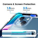 Mkeke Clear Shockproof Case for iPhone 13/14