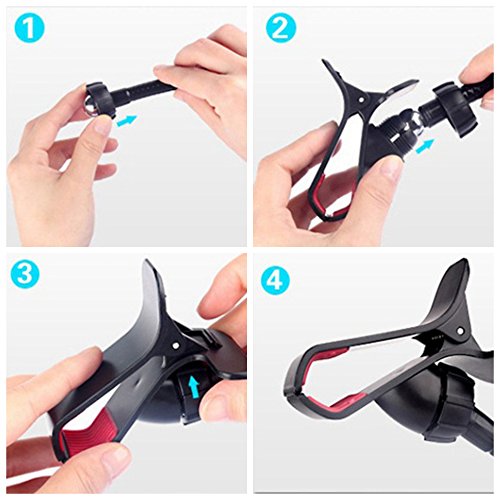 Universal Bedside Phone Stand with Flexible Arms