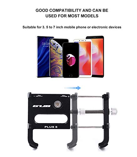 GUB Metal Bike Phone Holder - 360° Rotation