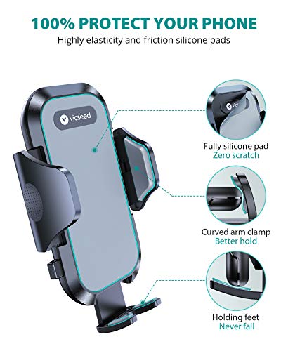 VICSEED Ultra Stable 2-in-1 Car Phone Holder