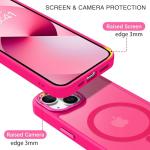 Hot Pink Magnetic Case for iPhone 13/14