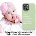 Vooii Ultra Slim Liquid Silicone Case for iPhone 14