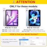 Lilac Marble Case for iPad Air 11-inch