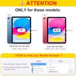 Fintie Slim Case for iPad 10th Gen, Pink