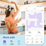 OKP K2 Robot Vacuum with Strong Suction and Wi-Fi