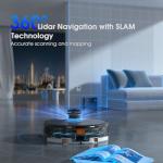 Smart Robot Vacuum & Mop with LiDAR Navigation
