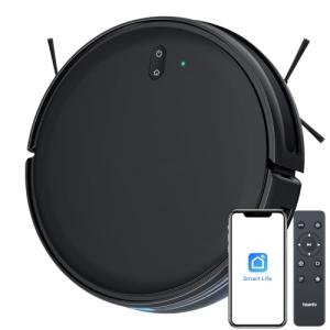 THAMTU WiFi Robot Vacuum with Strong Suction Power