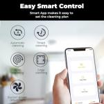 THAMTU WiFi Robot Vacuum with Strong Suction Power