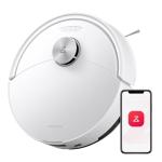 roborock Q10 S5 Robot Vacuum and Mop Cleaner, 10000Pa HyperForce Suction, Dual Anti-Tangle System, Auto-Lifting Mop, ReactiveTech Obstacle Avoidance, App Control, for Pet Hair and Carpet, White