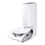 SAMSUNG Jet Bot AI+ Robot Vacuum Cleaner w/ Object Recognition, Intelligent Cleaning, Clean Station, 5-Layer Filter, Touchless Dust Removal for Hardwood Floors, Carpets, VR50T95735W, White