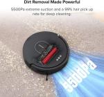 roborock Q5 Max+ Robot Vacuum with Self-Empty Dock, 5500 Pa Suction with Side Brushes Replacement (2 Pieces)