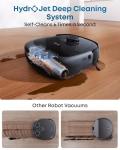eufy Robot Vacuum E25, HydroJet System with Roller Mop, 20,000 Pa Turbo Suction, All-in-One Robot Vacuum and Mop Combo, Edge-to-Corner Cleaning, Zero-Tangle Design, AI Obstacle Avoidance (Upgraded)