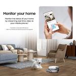 SAMSUNG Jet Bot AI+ Robot Vacuum Cleaner w/ Object Recognition, Intelligent Cleaning, Clean Station, 5-Layer Filter, Touchless Dust Removal for Hardwood Floors, Carpets, VR50T95735W, White