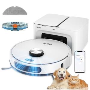 SHELIKI 3-in-1 Robot Vacuum with LiDAR Mapping