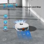 SHELIKI 3-in-1 Robot Vacuum with LiDAR Mapping