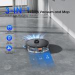 SHELIKI Robot Vacuum with Mopping Feature