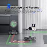 SHELIKI Robot Vacuum with Mopping Feature