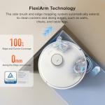 Roborock Qrevo Curv S5X Robot Vacuum - White