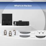 Robot Vacuum and Mop Combo with Wi-Fi Control